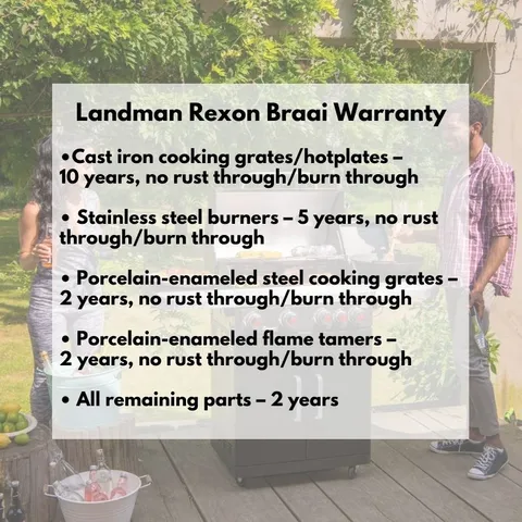 landman-rexon-braai-warranty