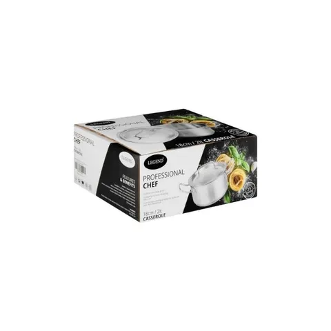 Legend Prof Chef 18cm Casserole packaging