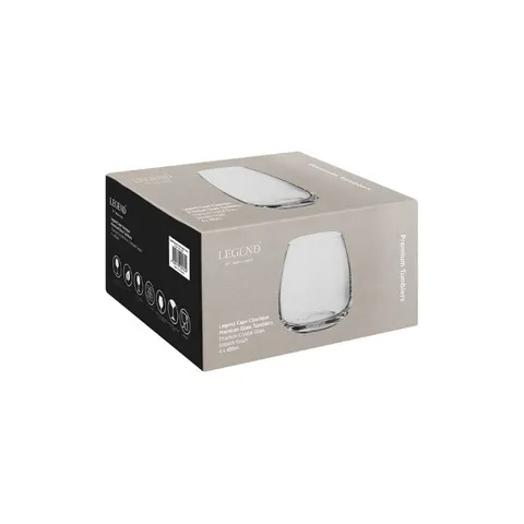 Legend Classique 400ml Tumbler Glasses 700003 Packaging