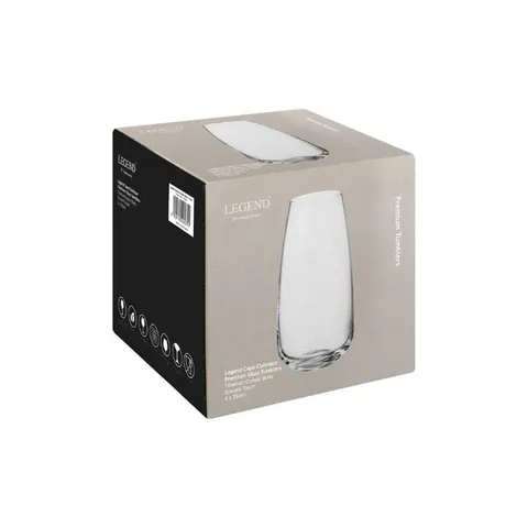 Legend Classique 550ml Tumbler Glasses 700004 Packaging