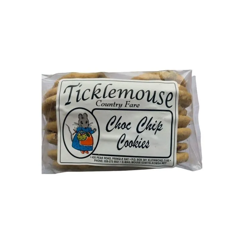 Ticklemouse Choc Chip Cookies | Tafelberg Furnishers