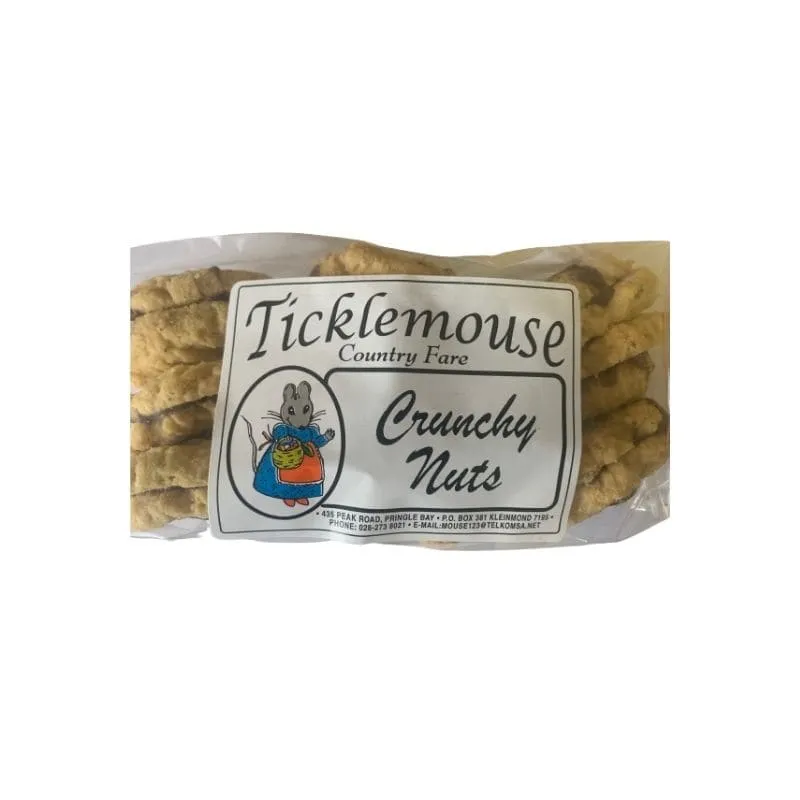 Ticklemouse Crunchy Nuts Biscuits | Tafelberg Furnishers