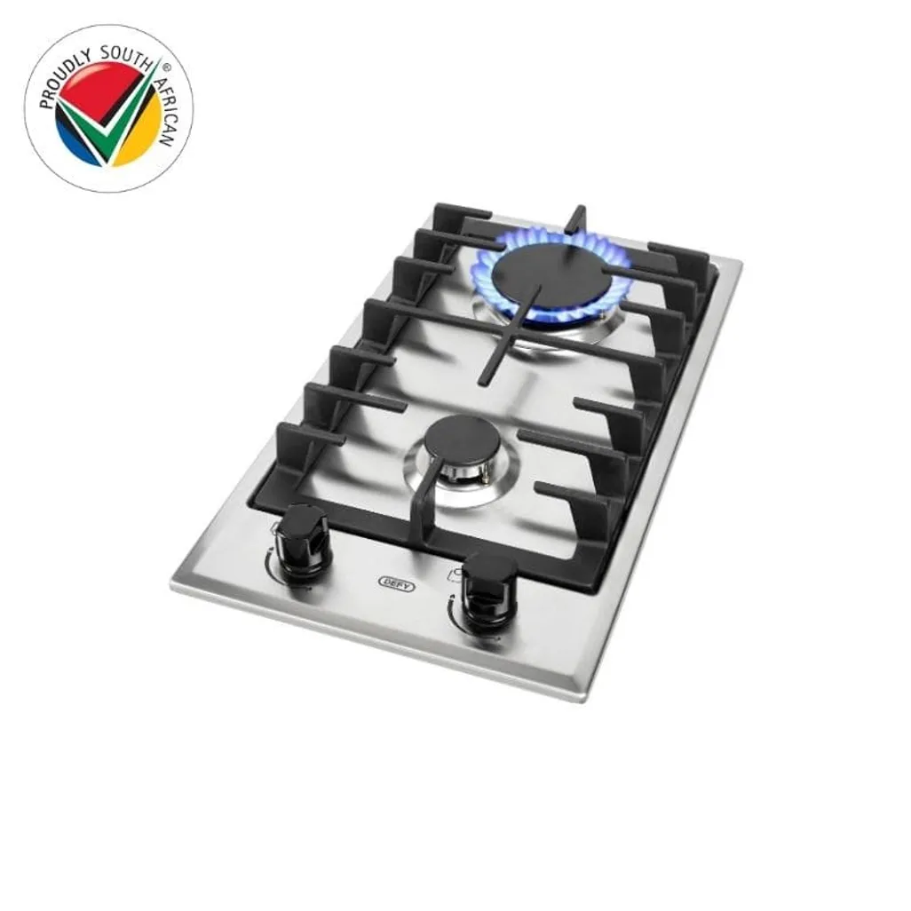Defy Built-In 2 Burner Gas Hob DHG134 | Tafelberg Furnishers