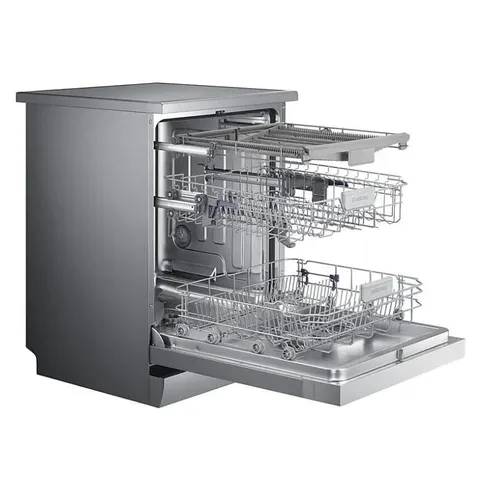 Samsung 14 Place Dishwasher Side View Open