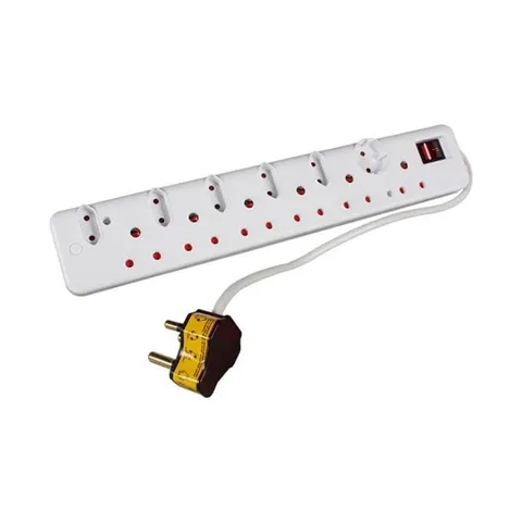 Ellies 12 Way Multi-Plug with Surge Protection