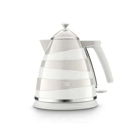 Delonghi Avvolta Class 1.7L White Kettle KBAC3001W
