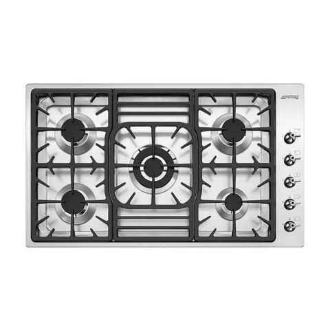 smeg-90cm-ultra-low-profile-gas-hob-pgf95sa