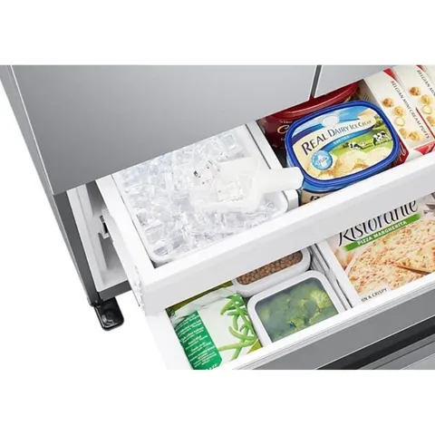 samsung-470l-easy-clean-steel-french-door-fridge-rf49a5202sl-freezer