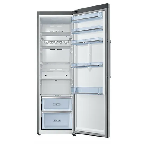 Samsung 385L Upright Fridge RR39M71407F open