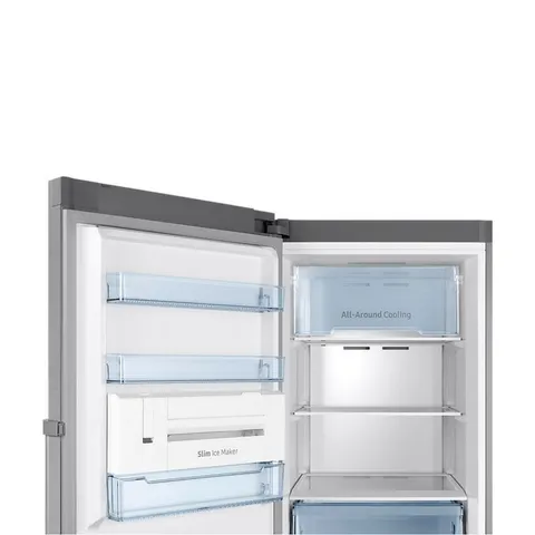 Samsung 315L Upright Freezer RZ32M71107F inside