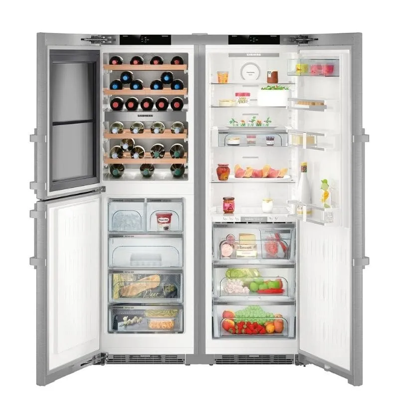 Liebherr 645L Side by Side Fridge SBSes8496 | Tafelberg Furnishers