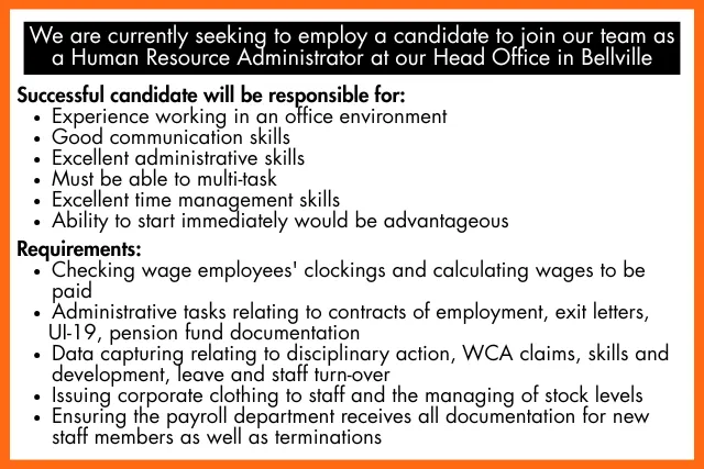 Human Resource Administrator