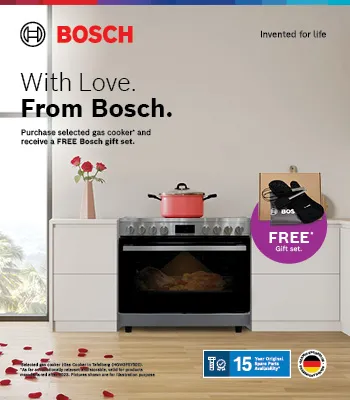 Bosch 90cm Gas Cooker Promotion