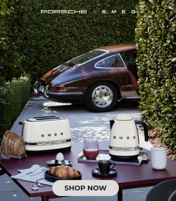 Smeg Carrara White Porsche Set