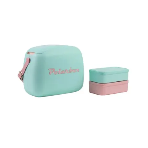 Funkilines Cyan Polar Box With Two Lunchboxes