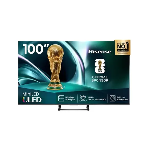 Hisense 100 Inch ULED Mini LED 4K Smart TV fifa