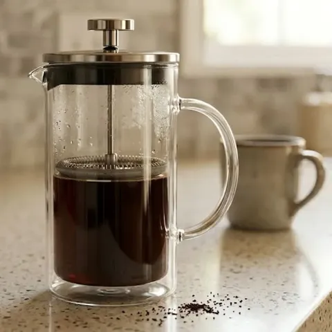 Funkilines 600ml Barista Coffee Plunger 10191 Coffee