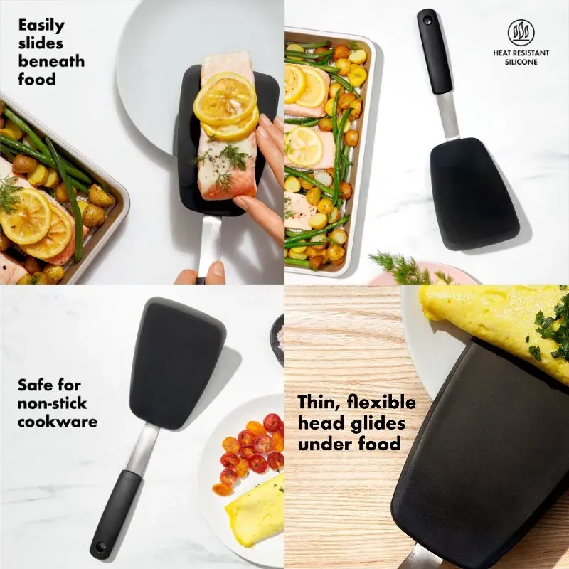 Pennello Da Pasticceria In Silicone OXO Good Grips | Per Ungere E Spennellare, Resistente Al Calore - Foto 2