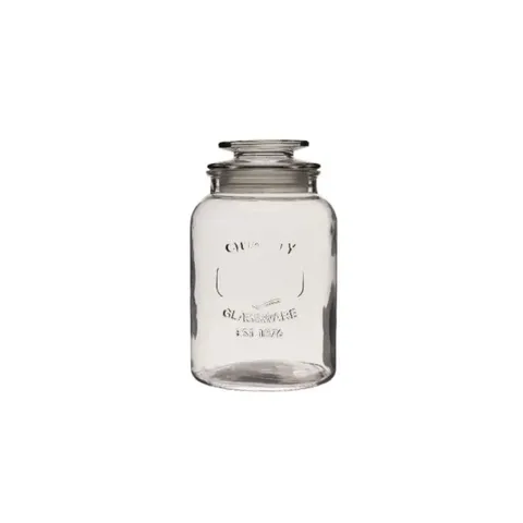 Regent Round 1.2L Quality Glass Canister