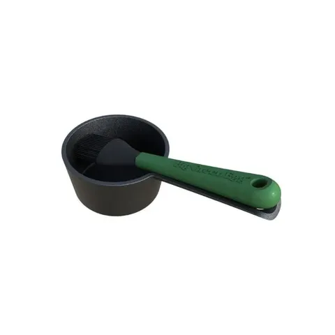 Big Green Egg Cast Iron Sauce Pot