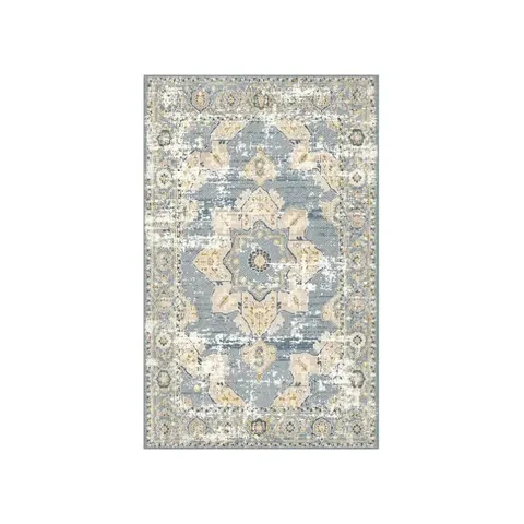 Funkilines Orion 160 x 230 Ivory/Blue Carpet 11954 Carpet