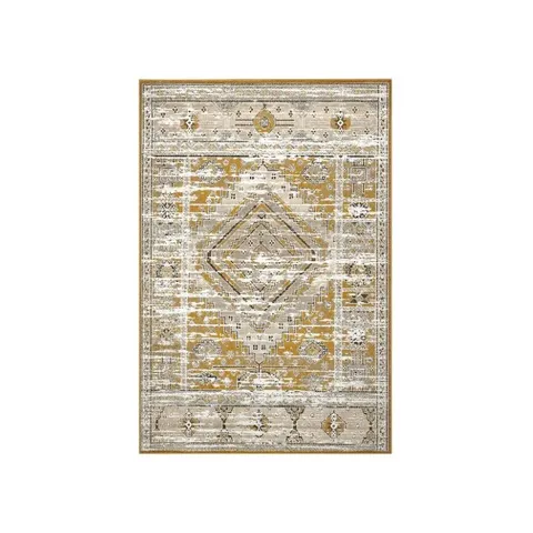 Funkilines Torino 160 x 230 Dark Yellow/Ivory Carpet 11955 Carpet