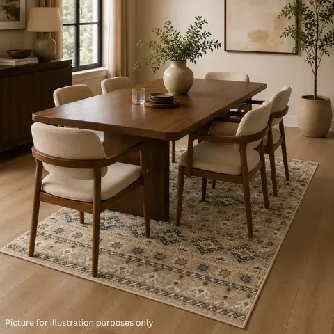 Funkilines Oasis 160 x 230 Blue/Copper Carpet 11957 Display