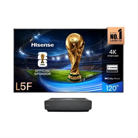 Hisense 120 Inch 4K Laser Smart TV World Cup