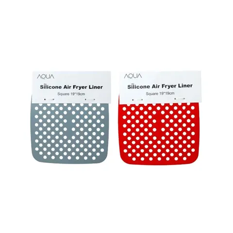 Funkilines Silicone 19cm Square Air Fryer Mats