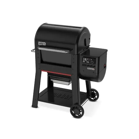 Weber Searwood 600 Pellet Grill 1500130 Left Side