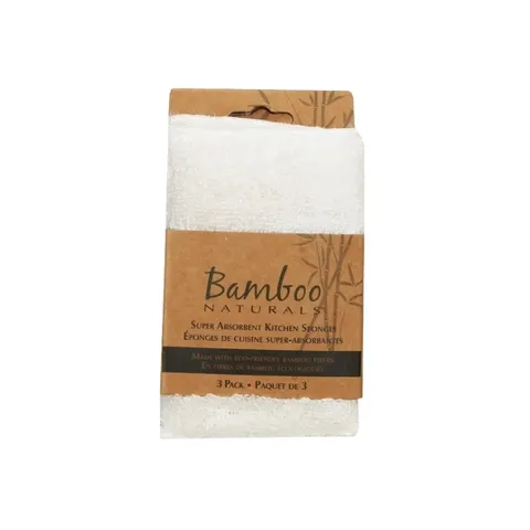 Funkilines 3PK Bamboo Cleaning Sponges