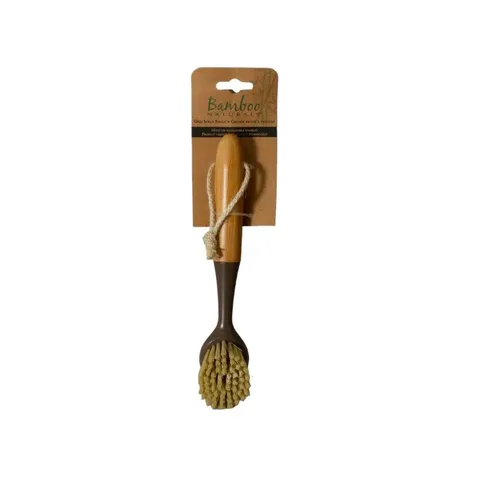 Funkilines Bamboo Long Scrub Brush