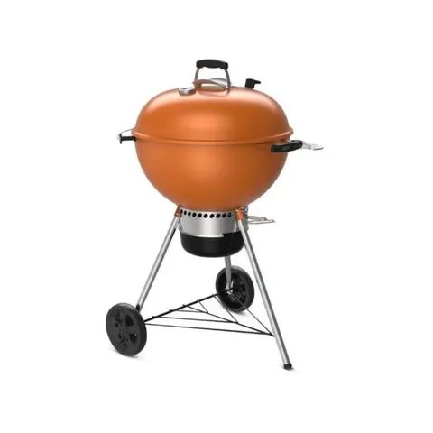 Weber 57cm Master-Touch C-5755 Burnt Orange Charcoal Grill 1501620 Left Side