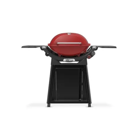 Weber Q3200N Red Premium Cart With Gas Braai 1502341 Front