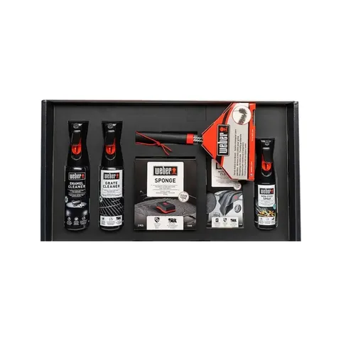 Weber Q & Pulse Grills Cleaning Kit Inside Box