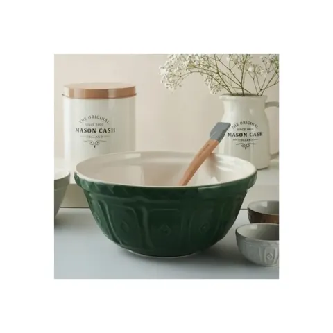 Mason Cash Colour Mixing Bowl Green 29cm