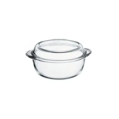 Funkilines Borcam 1.45L Round Casserole Dish 23762 Glass Dish