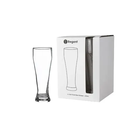 Regent Tall Pilsner Glass Set