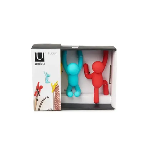 Umbra Buddy Hooks Assorted Set of 3 package