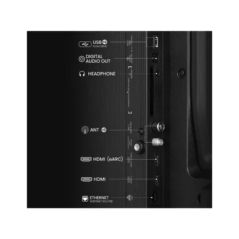 Hisense 32 Inch FHD QLED Smart TV 32A5Q Ports