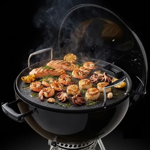 Weber Full-Size PECI Griddle 3400844 Example