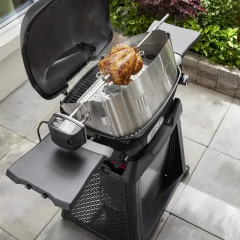 Weber Q2100N / Q2200N / Q2800N+ Rotisserie Lifestyle image 