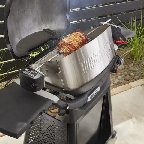 Weber Q2100N / Q2200N / Q2800N+ Rotisserie Lifestyle