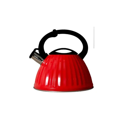 Funkilines Matt Red Stove Top Kettle 35187