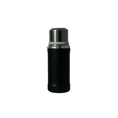 Funkilines 600ml Stainless Steel Flask Black