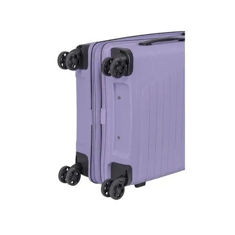 Cellini Starlite Lilac Carry On Trolley Bag Wheels