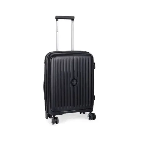 Cellini Rapido Black 4-Wheel Carry On Trolley Case 362555 Side