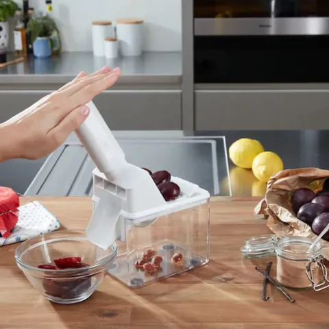 Leifheit Plum Stone Remover lifestyle image