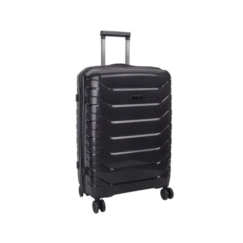 Cellini Cabana Black Medium Trolley Case