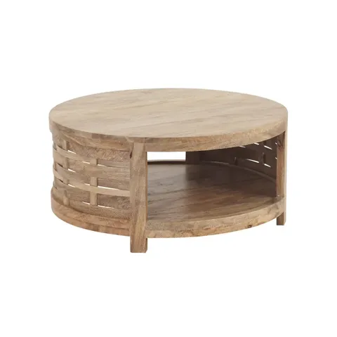 Alfonso 80cm Round Coffee Table